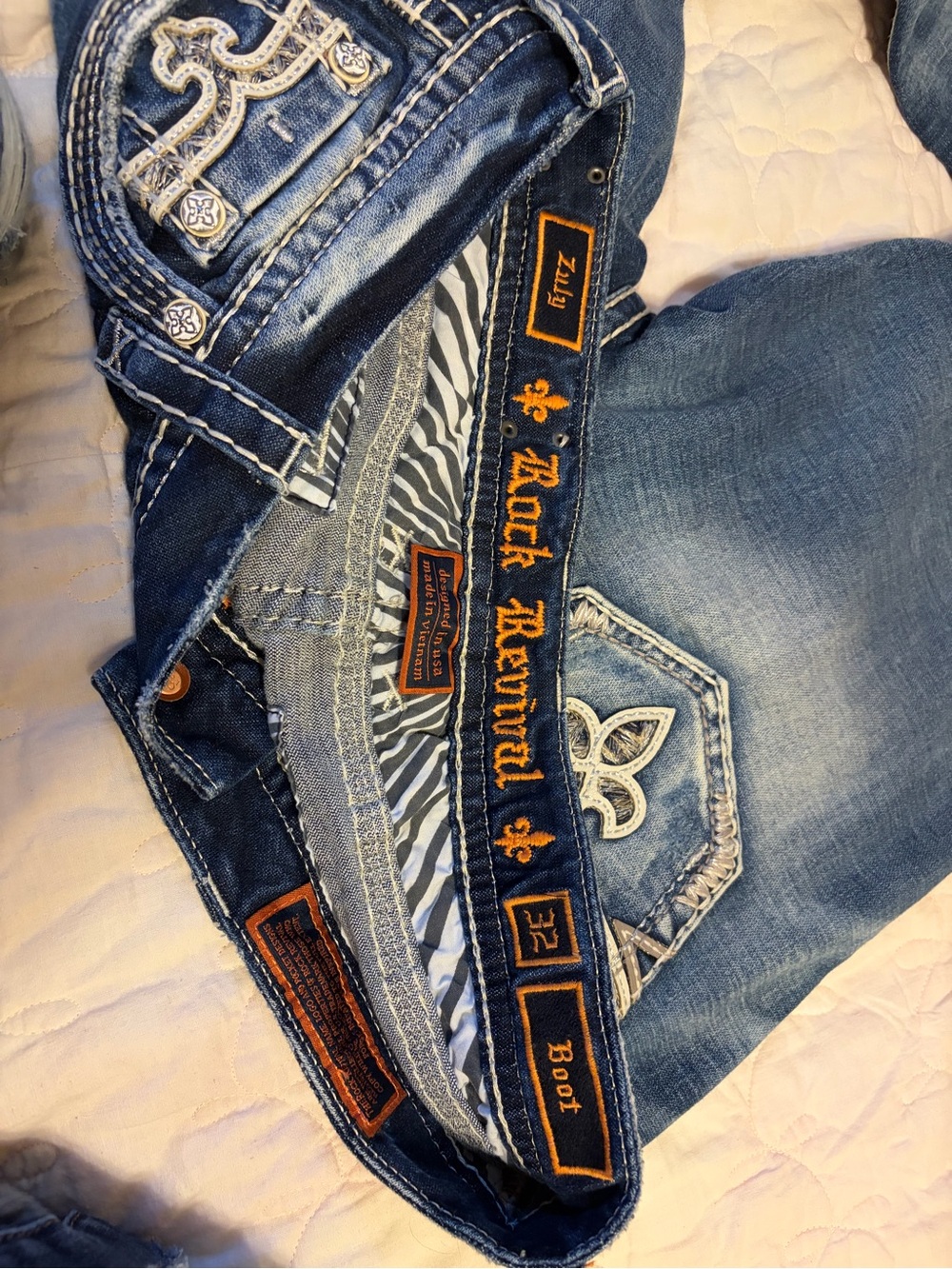Rock Revival Zuly Bootcut Jeans size 32 - Picture 8 of 12